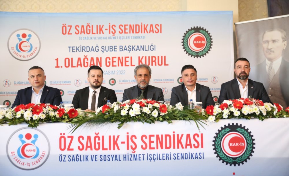 Öz Sağlık İş Sendikası Elif Sağlam'a Emanet  