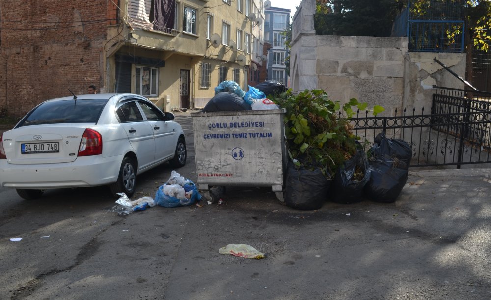 Cemaliye Mahallesi'nde Çöp Dağları Oluştu