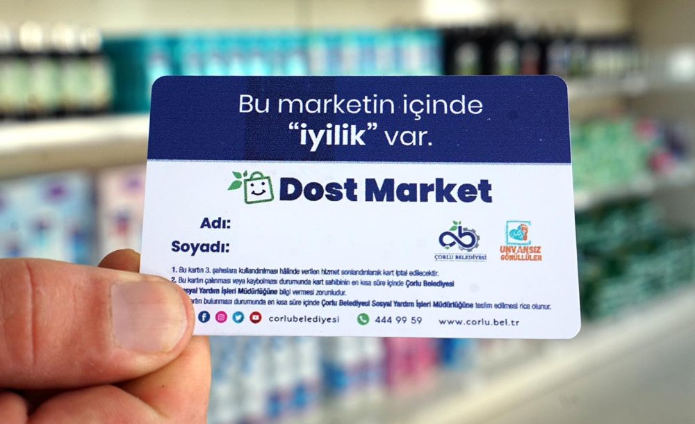 Dost Market İhtiyaç Sahibi Vatandaşa Ulaşıyor 