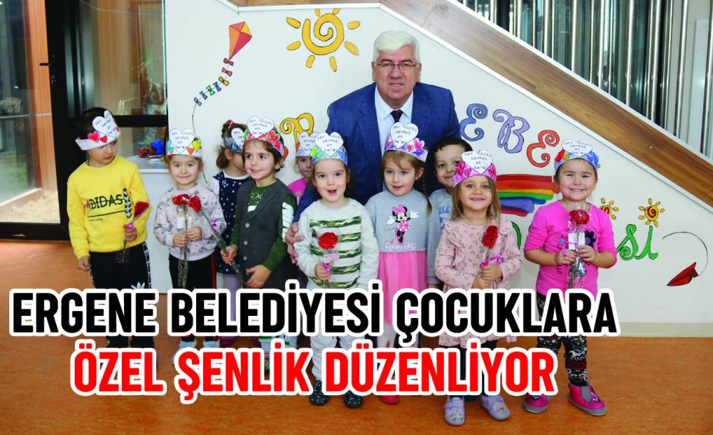 Ergene Belediyesi Çocuklara Özel Şenlik Düzenliyor