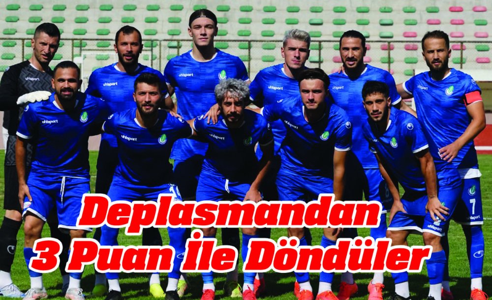 Deplasmandan 3 Puan İle Döndüler