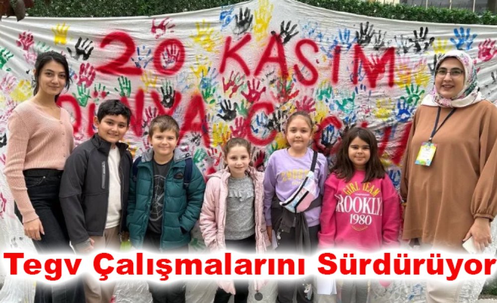 Tegv Çalışmalarını Sürdürüyor 