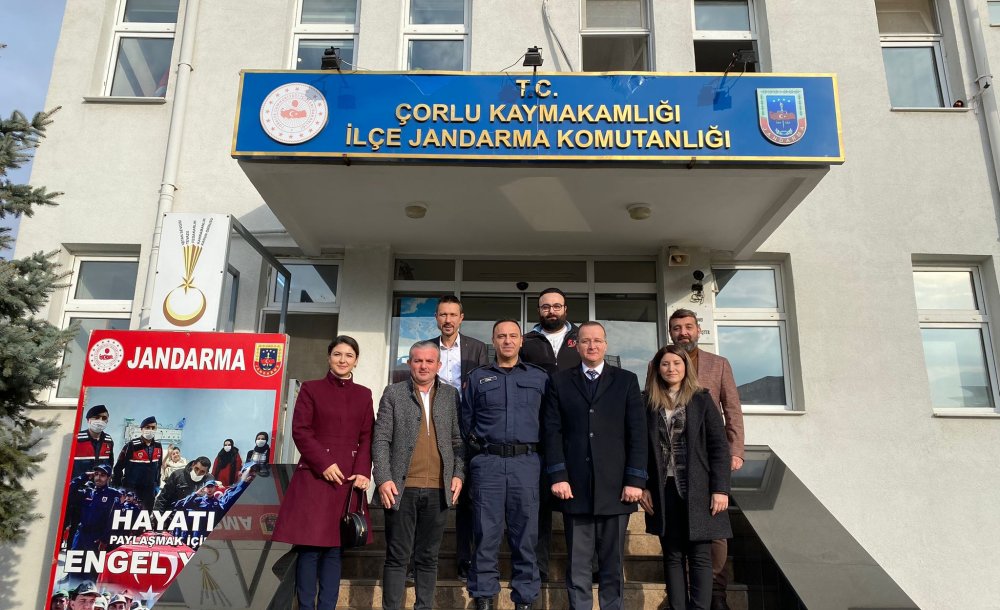 Mi̇mder Jandarma Ve Emniyeti Ziyaret Etti