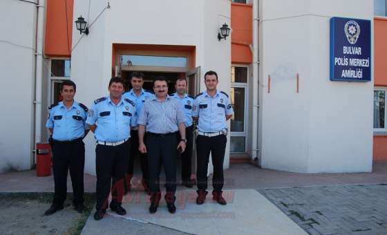 Kaymakam Demiröz Emniyet Teşkilatıyla Vedalaştı
