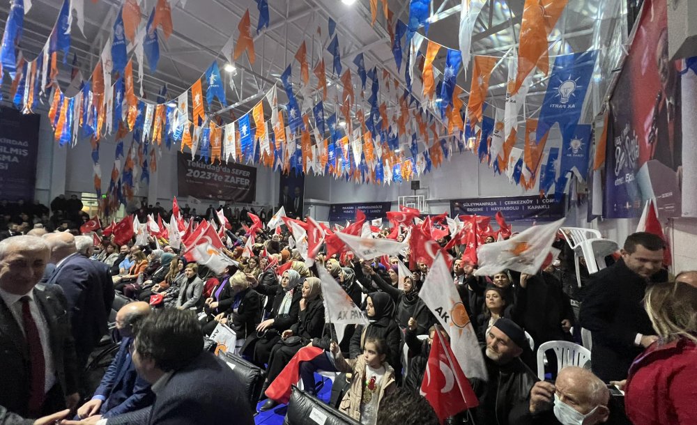 Tekirdağ'da Ak Parti Rüzgârı Esti 