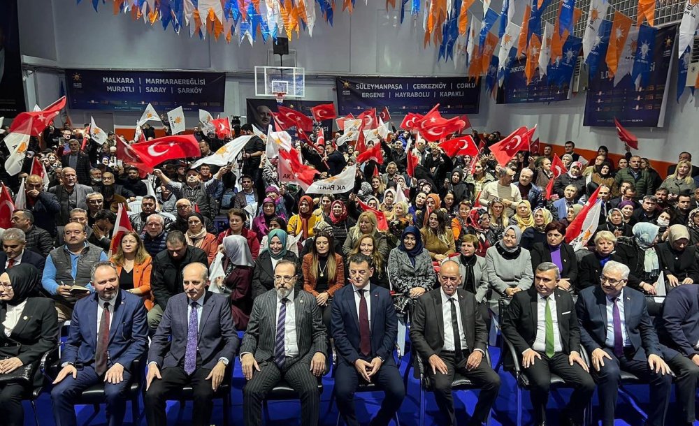 Tekirdağ'da Ak Parti Rüzgârı Esti 