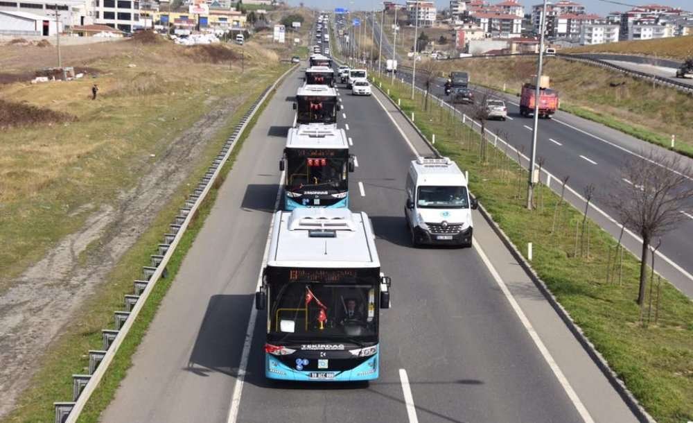 Çorlu'ya 12 Yeni Otobüs Alınacak