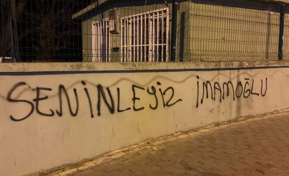 Spreyle Boyamaya Ceza Kesildi  