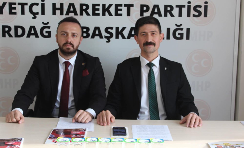 Mhp Tekirdağ İl Başkanı İlker Yücel Görevinden İstifa Etti 