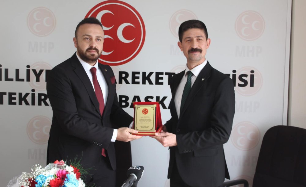 Mhp Tekirdağ İl Başkanı İlker Yücel Görevinden İstifa Etti 
