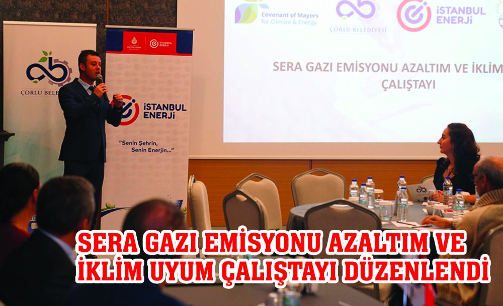 Sera Gazı Emisyonu Azaltım Ve İklim Uyum Çalıştayı Düzenlendi