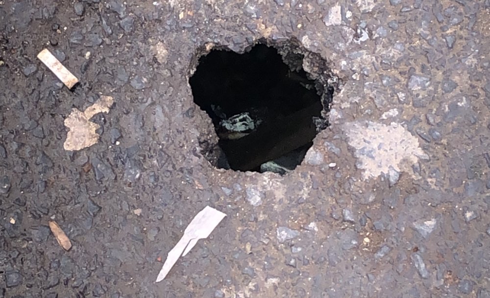 Atatürk Bulvarı'nda Yol Delindi 