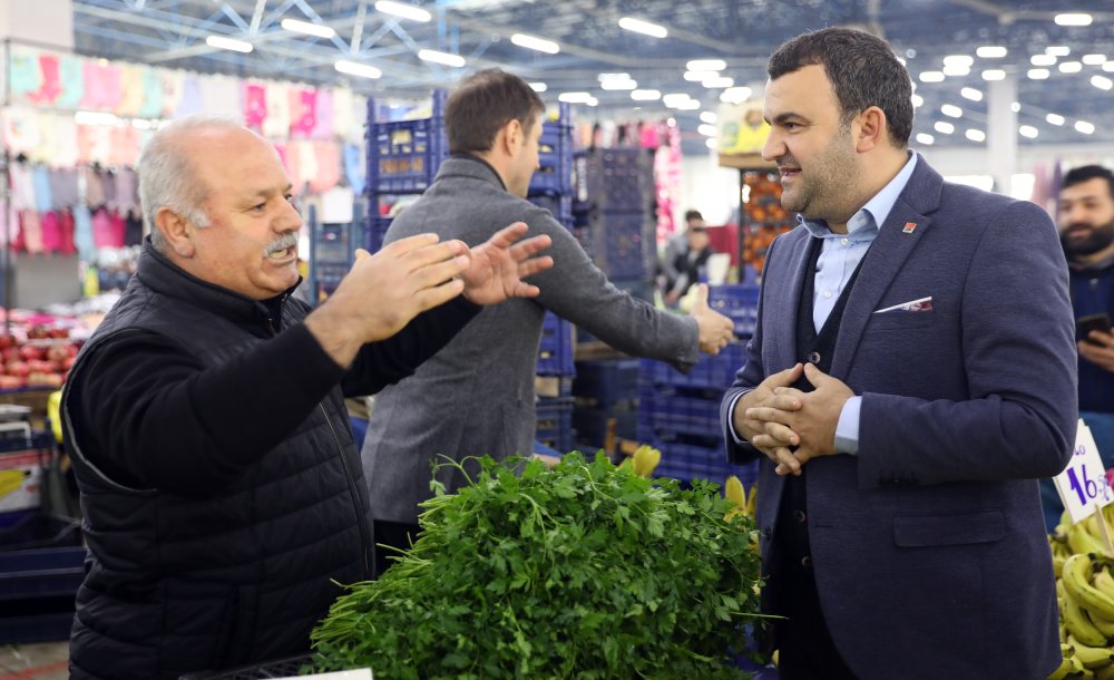 Chp İl Yönetiminden Çerkezköy'e Ziyaret