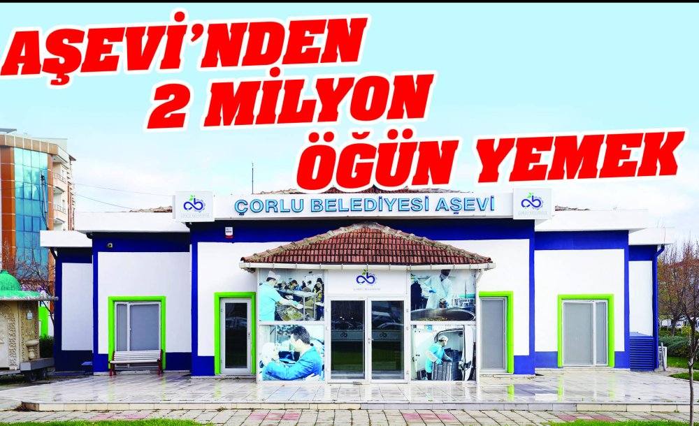 Aşevi'nden 2 Milyon Öğün Yemek