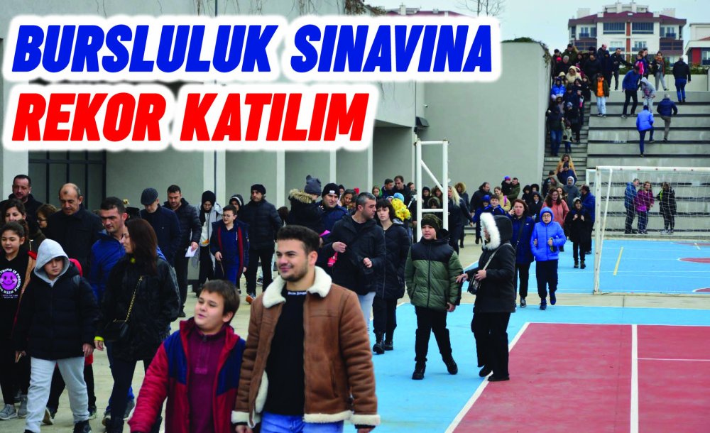 Bursluluk Sınavına Rekor Katılım