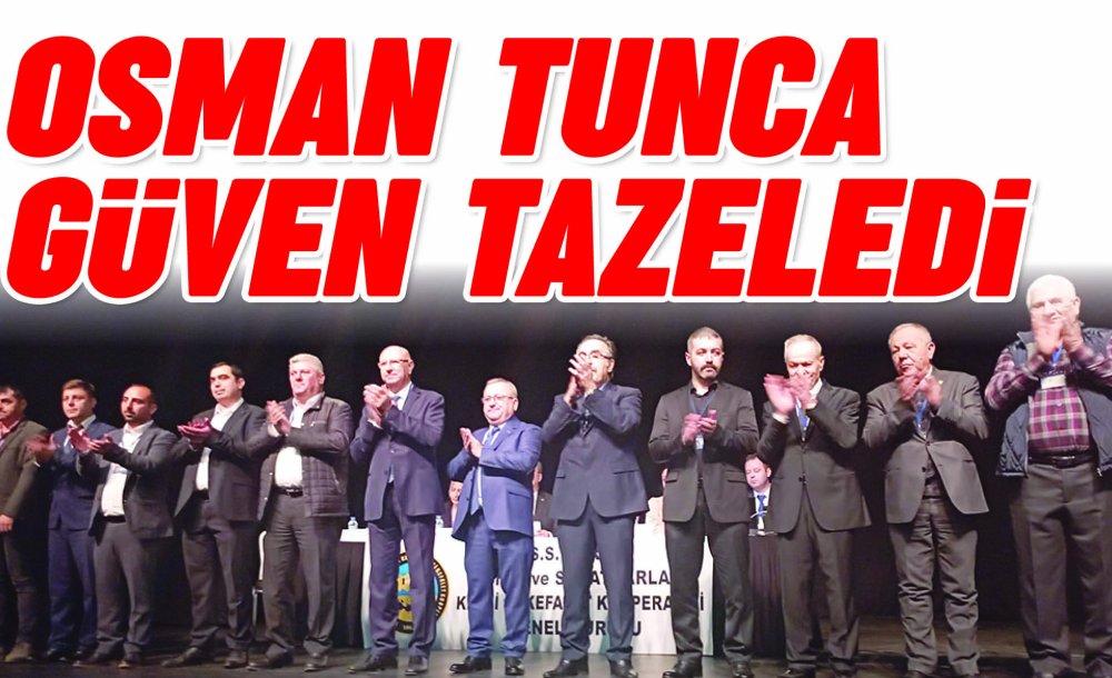 Osman Tunca Güven Tazeledi