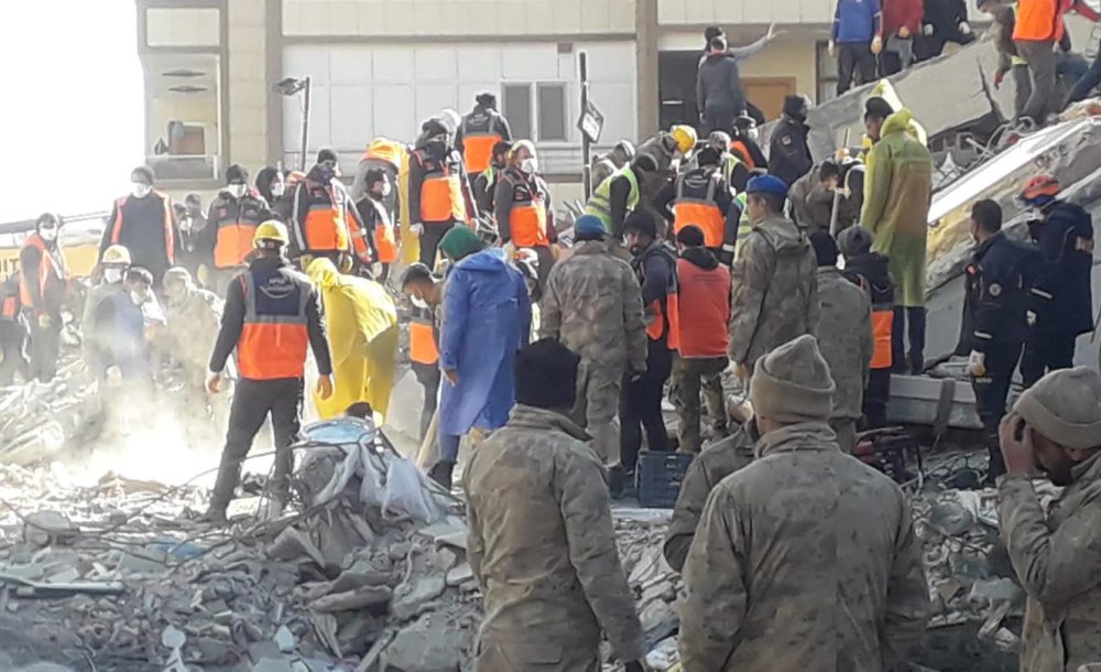 Tekirdağ Deprem Bölgesinde