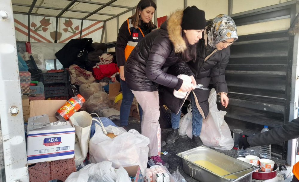 Tekirdağ Deprem Bölgesinde