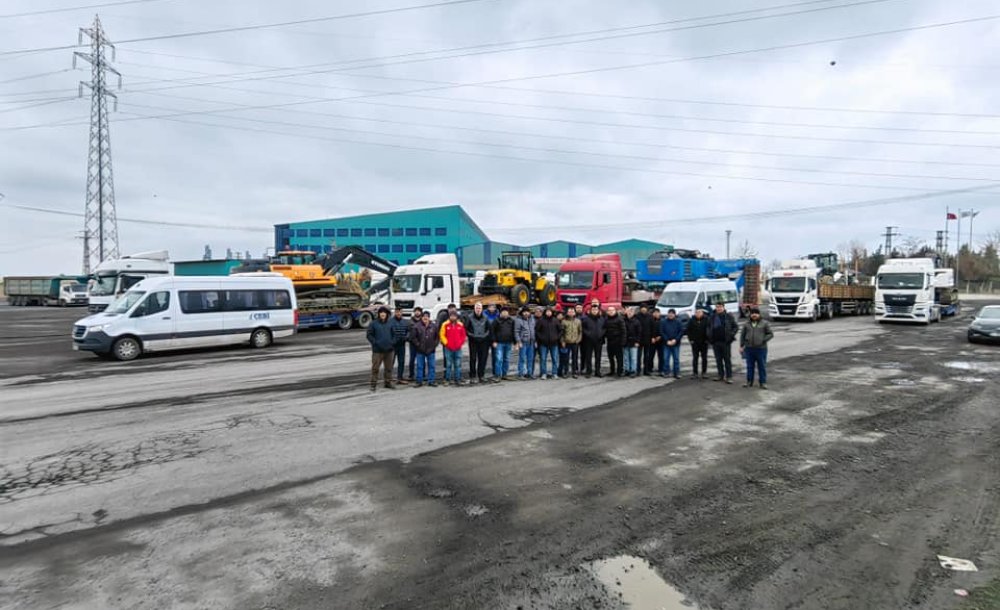 Tekirdağ Deprem Bölgesinde