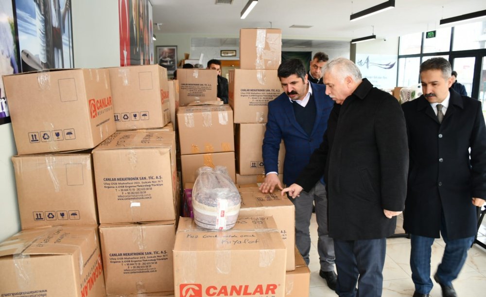 Vali Yıldırım'dan Çorlu Ve Ergene'de İnceleme