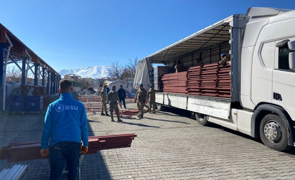 Çi̇sad Deprem Bölgesine Çadır Kent Kurdu