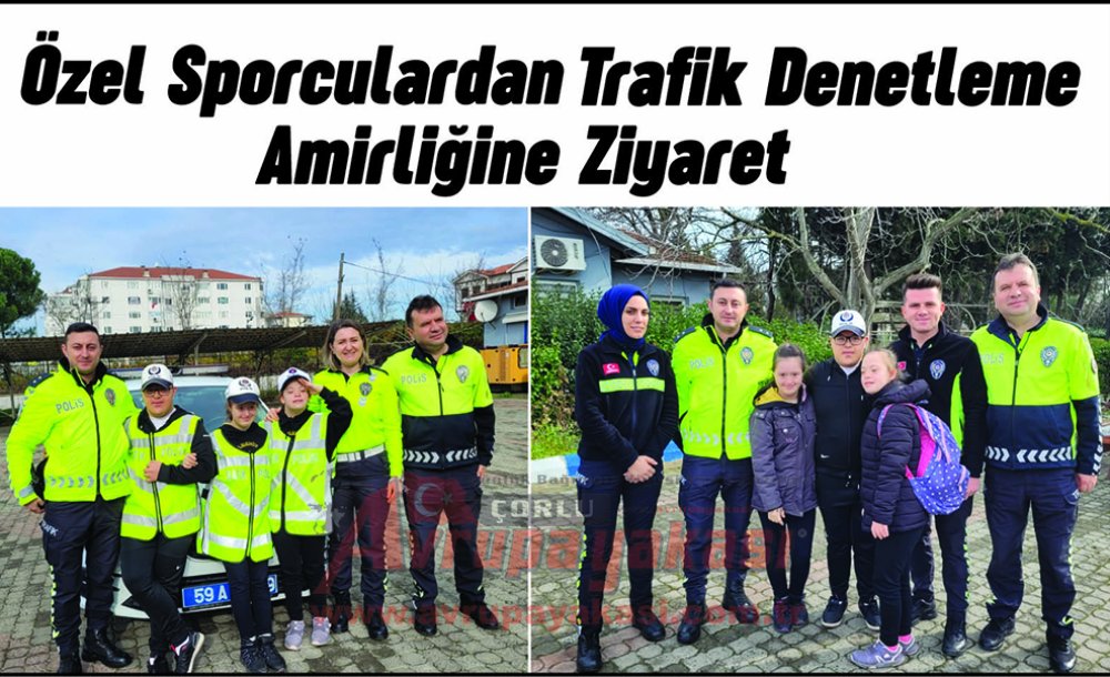 Özel Sporculardan Trafik Denetleme Amirliğine Ziyaret