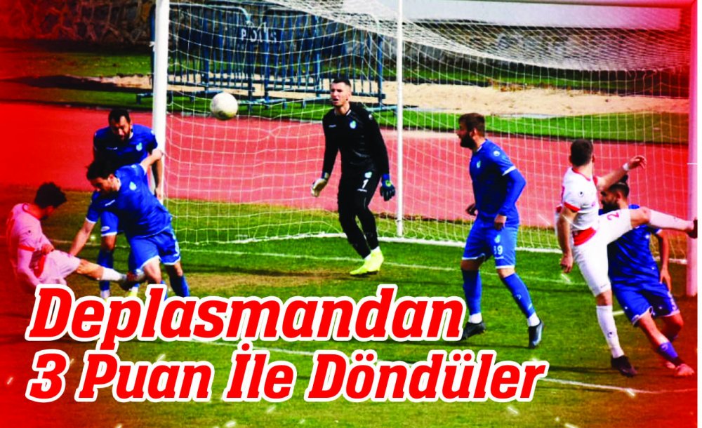 Deplasmandan 3 Puan İle Döndüler