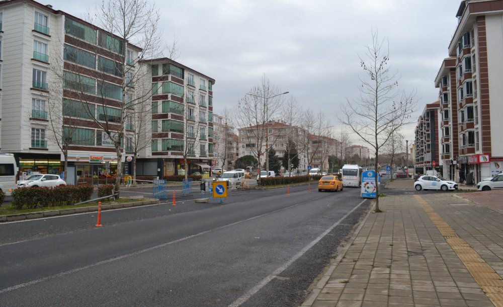 Şeritler Tamamen Trafiğe Açıldı 