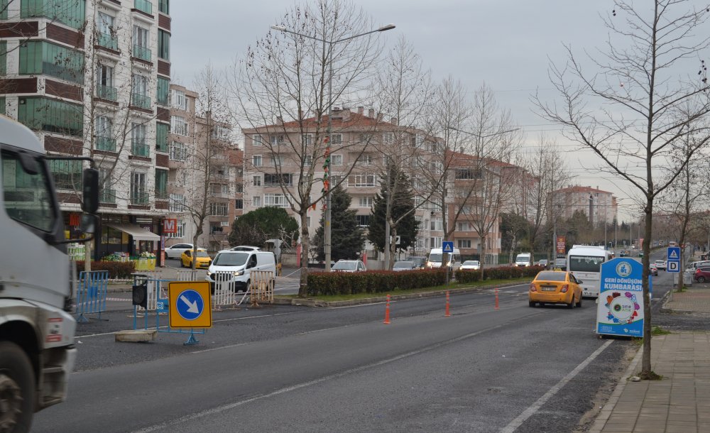 Şeritler Tamamen Trafiğe Açıldı 