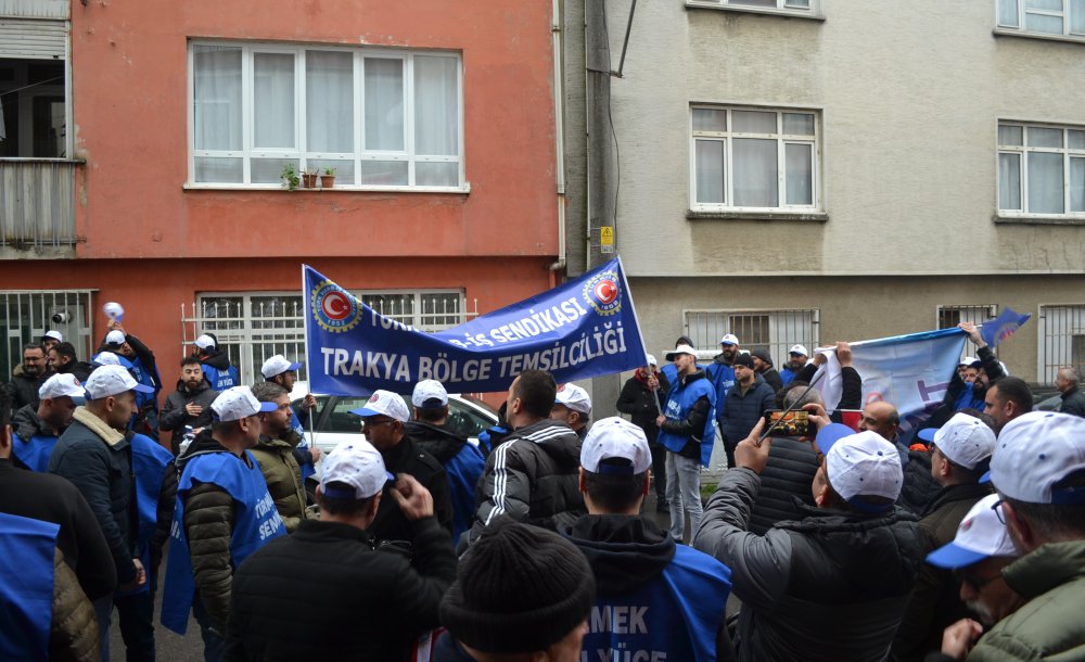 Savunma Sanayide Çalışan İşçiler Hakkını İstiyor