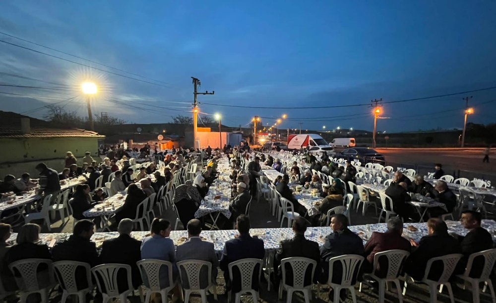 Çorlu Kaymakamlığı Kore Mahallesi'nde İftar Düzenledi