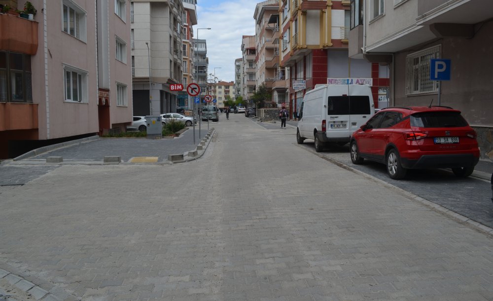 Parke Taşı Yapılan Bahçelievler Göz Dolduruyor