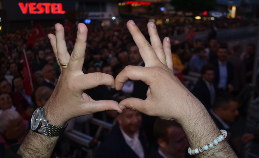 Çorlu'da İmamoğlu Coşkusu Yaşandı 