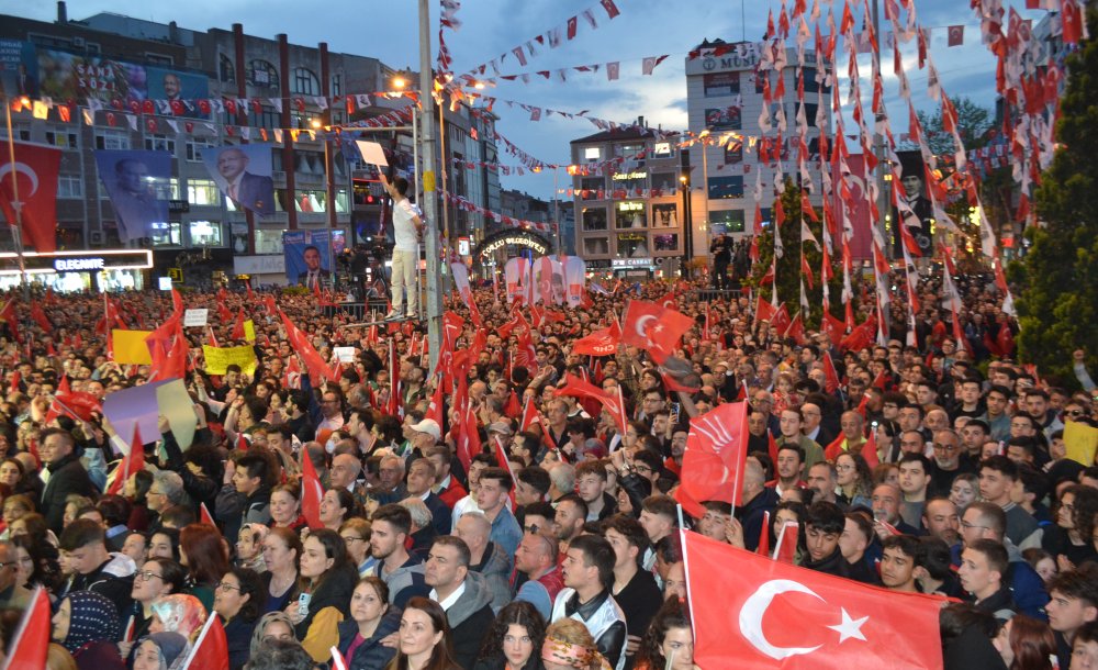 Çorlu'da İmamoğlu Coşkusu Yaşandı 