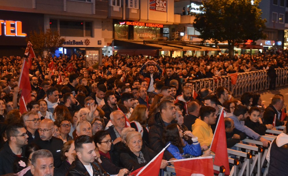 Çorlu'da İmamoğlu Coşkusu Yaşandı 