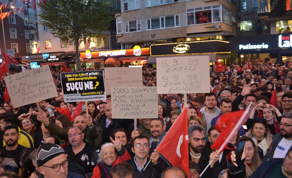 Çorlu'da İmamoğlu Coşkusu Yaşandı 