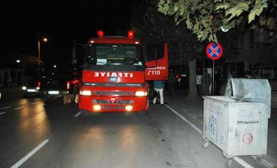 Çorlu`da Yangın