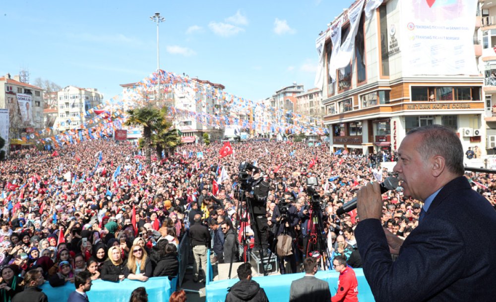 Cumhurbaşkanı Erdoğan Tekirdağ'a Geliyor 