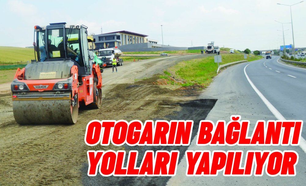 Otogarın Bağlantı Yolları Yapılıyor