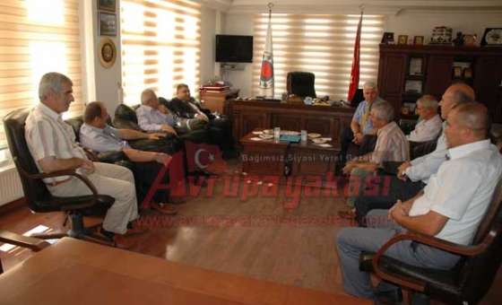Kaymakam Kızıltoprak'tan Başkan Yüksel'e Ziyaret