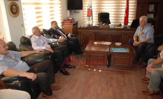 Kaymakam Kızıltoprak'tan Başkan Yüksel'e Ziyaret