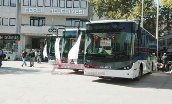  Belediye'den  6 Yeni Otobüs