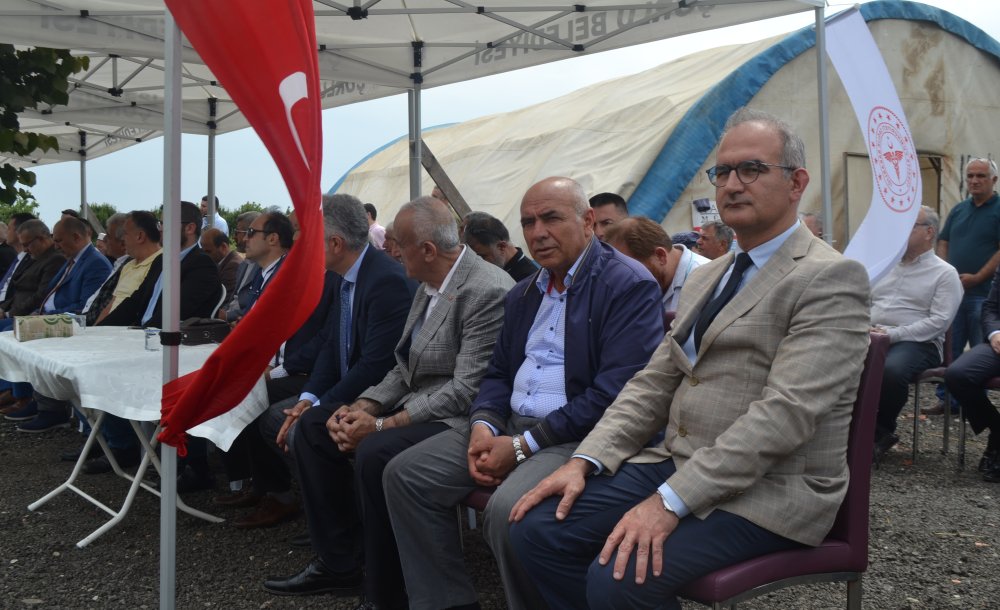 Hacı Mustafa Çakmak Cami'nin Temeli Atıldı 