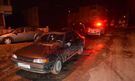 Alkollü Sürücü Polisten Kaçmaya Çalıştı  