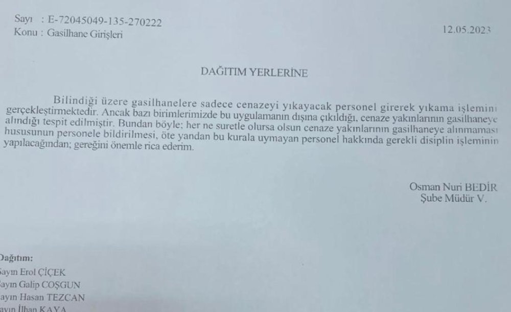 Gasilhane Haberimiz Ses Getirdi