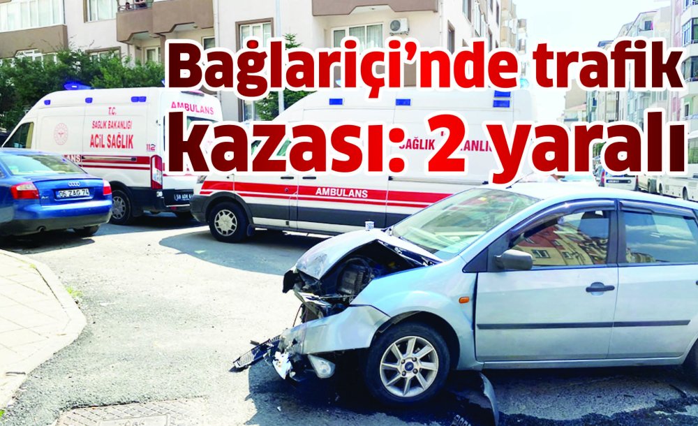 Bağlariçi'nde Trafik Kazası: 2 Yaralı 