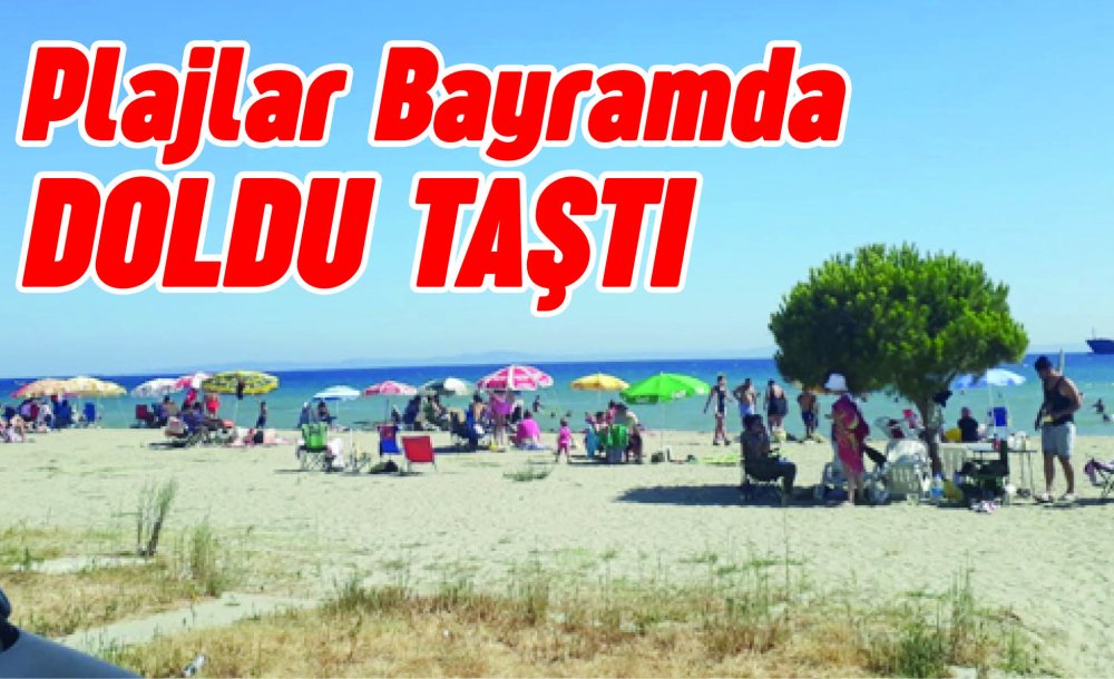 Plajlar Bayramda Doldu Taştı