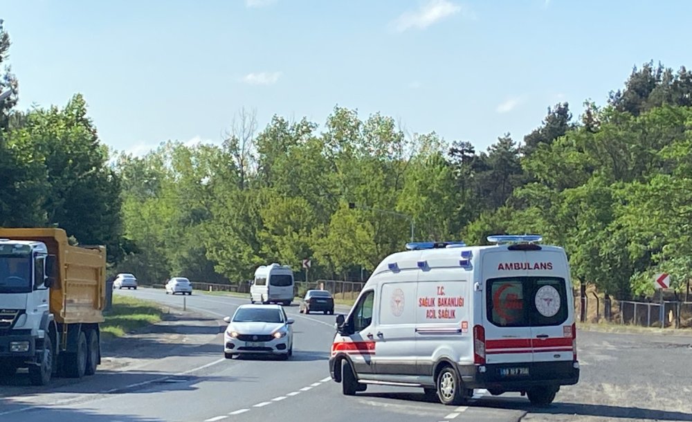 Çırak Bayırında Trafik Kazası Meydana Geldi 