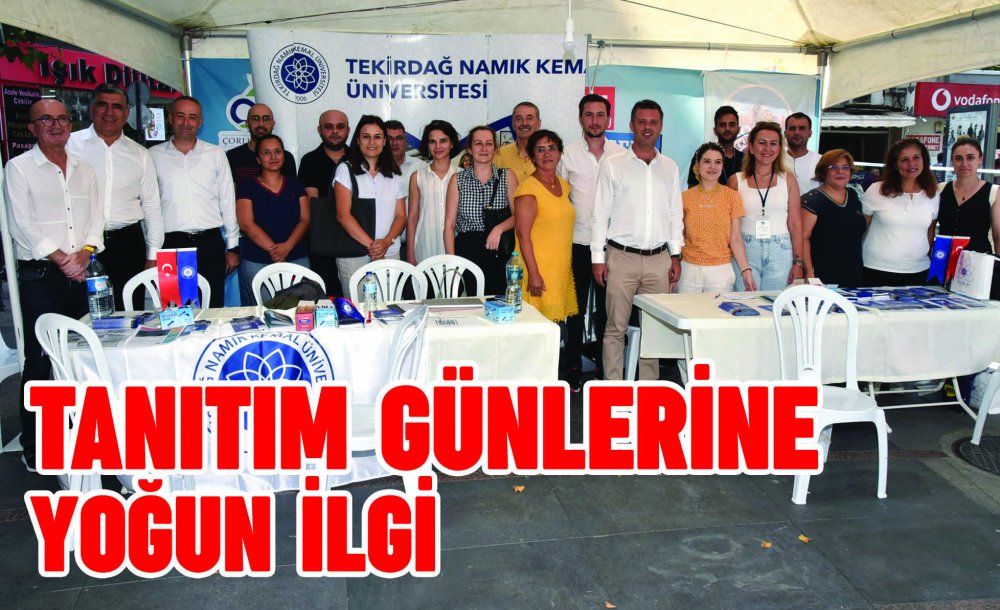 Tanıtım Günlerine Yoğun İlgi