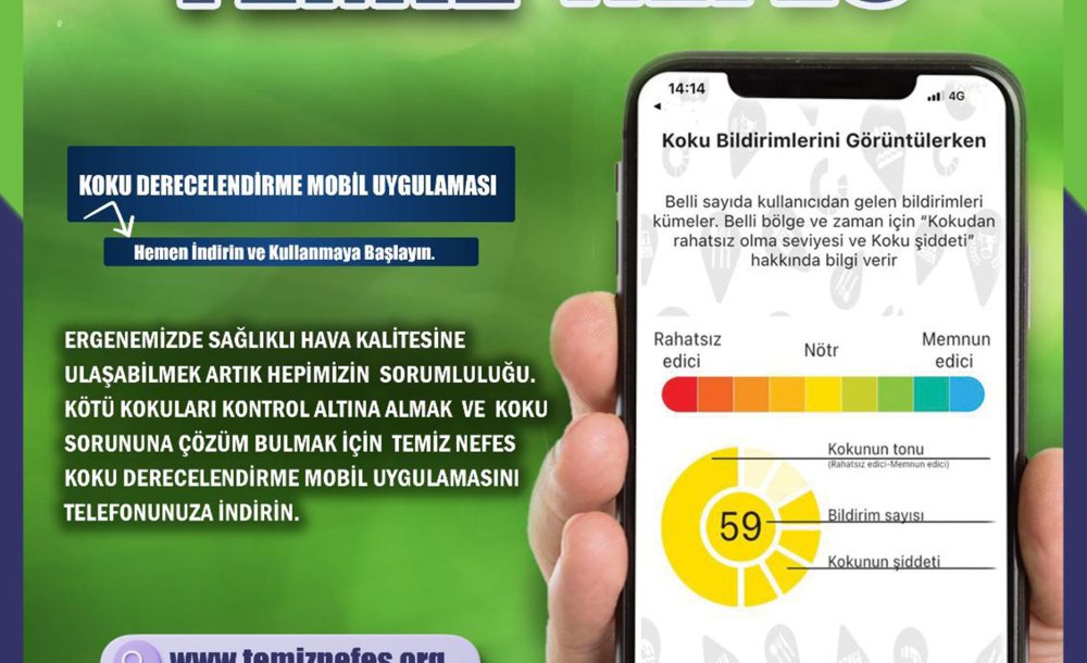 “Temiz Nefes” Mobil Uygulaması Tanıtıldı 